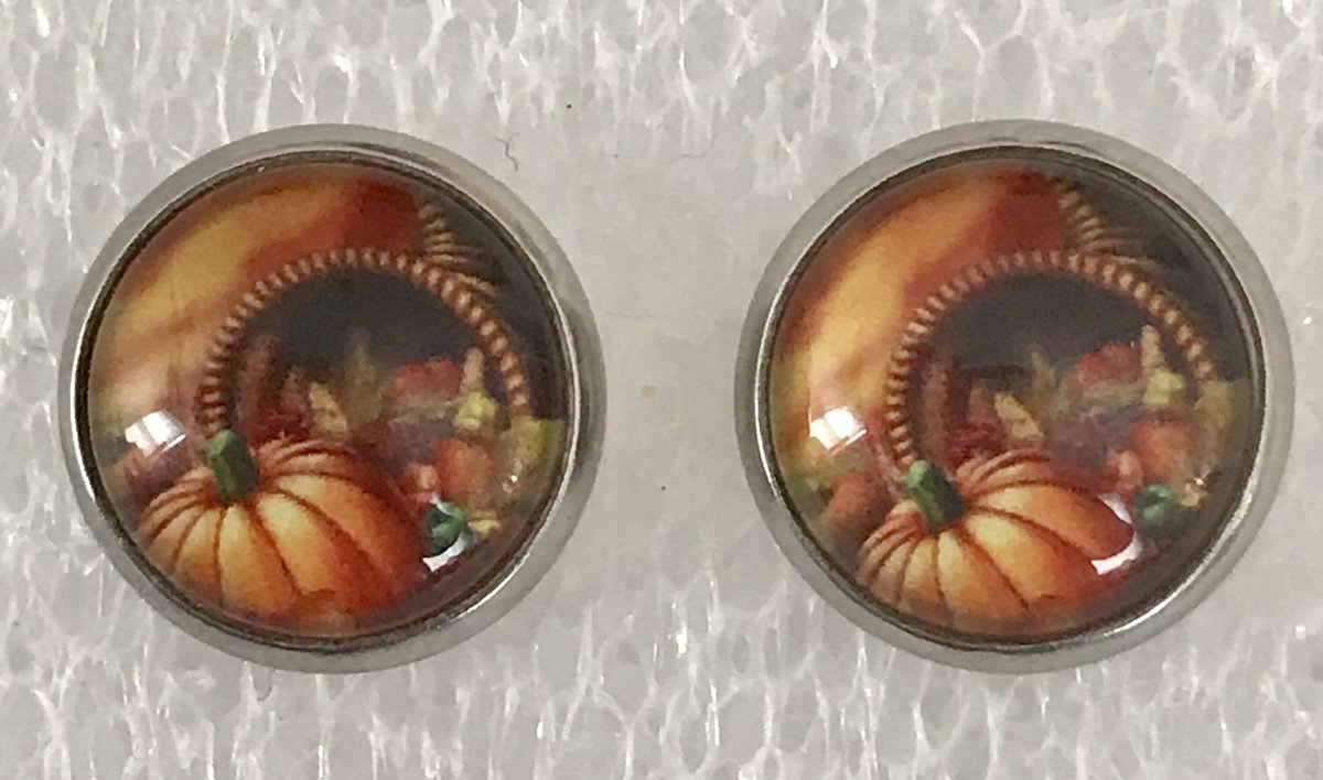 CaitsStudio's tweet photo. Let’s get ready for Fall!
#earringsoftheday #halloweenearrings #halloweenjewelry #thanksgiving #thanksgivingearrings #thanksgivingjewelry #autumnearrings #fallearrings #corcucopia #pumpkinearrings https://t.co/ATwvxQWf19
