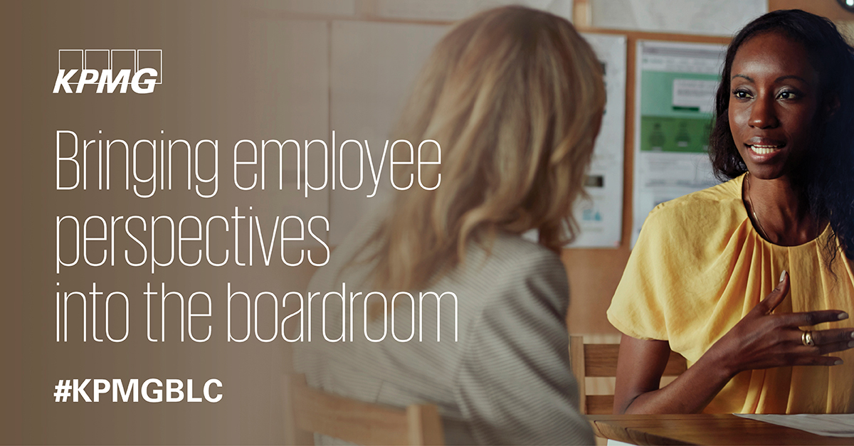 Amid employee activism and shareholder proposals seeking employee representation in the boardroom, #KPMGBLC shares questions to consider in reassessing how employee input is elevated to the board. Learn more: ow.ly/jaW750BhwMl #CorporateGovernance
