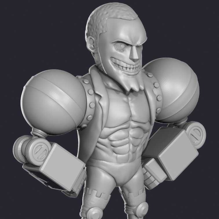 ChristianGDye's tweet photo. Franky model pics
#onepiece #3d #art https://t.co/9xIY770qGY