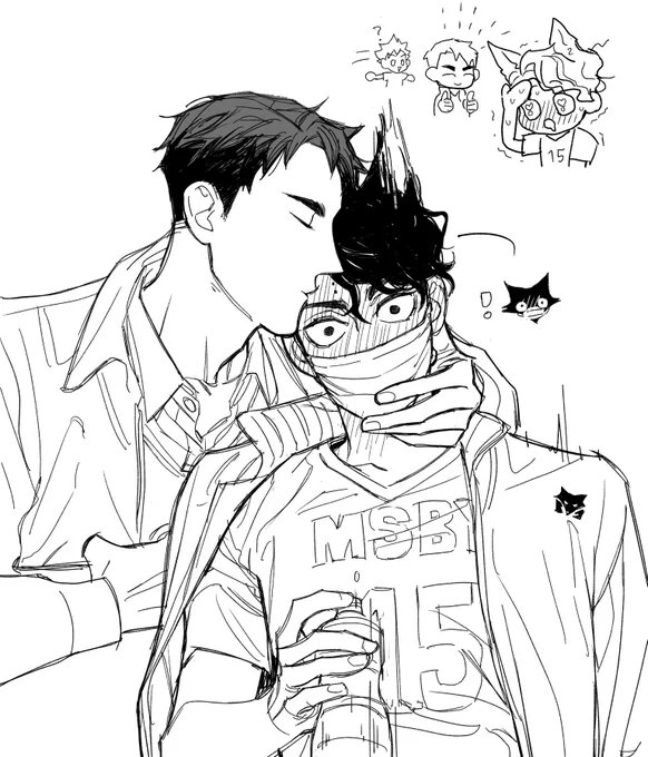 ??
สมมติว่าพี่โทชิมาดูมุสึบี้แข่ง ?? ไม่แน่ใจว่าโอมิคุงจะกำลังใจเปี่ยมล้นหรือว่าสั่นไหวไม่หยุด 5555
#HQxOMIX
#ushisaku 