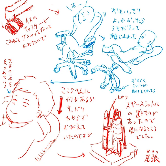 原稿がギリなので、お返事は原稿終わってから返させていただきます?
これは7分で描きました。おやすみなさい。今日も頑張ります。 