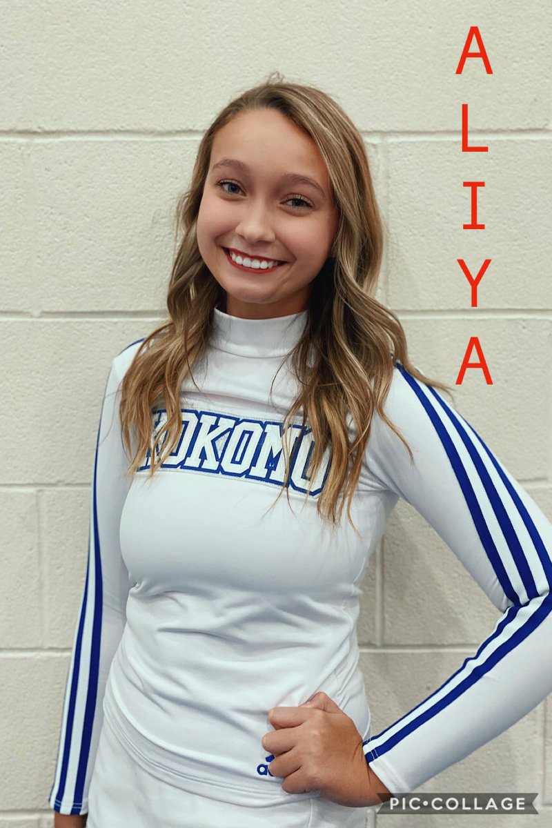 This weeks cheerleader of the week is our senior, Aliya Clark. Aliya is the daughter of Troy and Jennifer Clark. She has cheered for 6 years. Aliya’s favorite cheer moment is going on channel 13 with the team and being chosen as cheerleaders of the week her junior year.