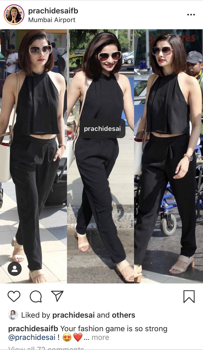 Fashion game is on point <a href="/ItsPrachiDesai/">Prachi Desai</a> 😍❤️