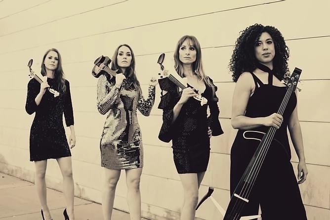Meet our artists! The dazzling female electric string quartet Spinphony is breaking down barriers between classical, rock, and pop music, mixing and mashing catchy melodies into their own unique arrangements. We can't wait for their amazing performances next week!