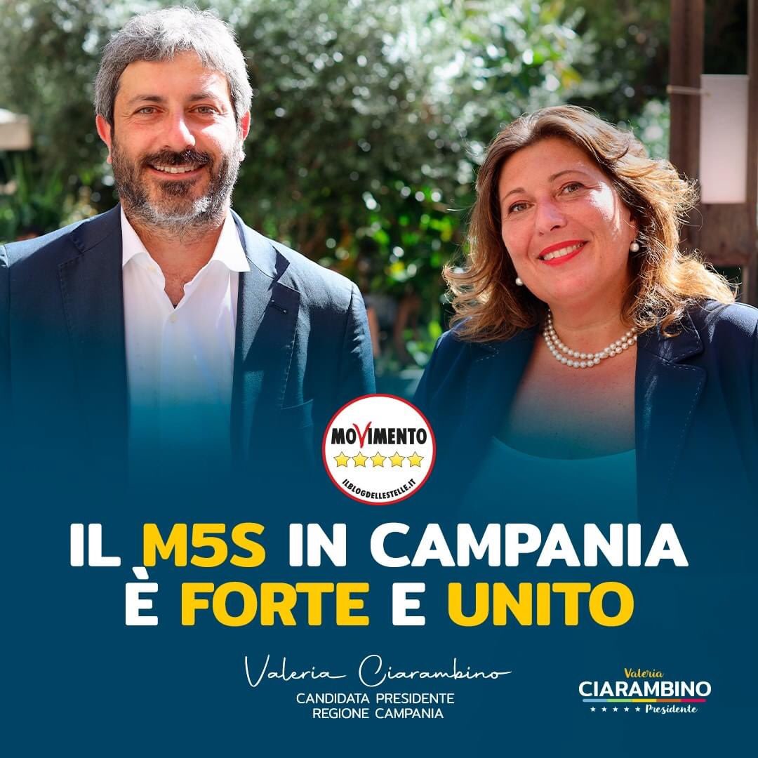 Sto leggendo in giro che in Campania ci sarebbe un vincitore annunciato. Ma voi per caso avete votato? A me non risulta. Quello che so, invece, è che mi state dando un entusiasmo enorme e che qui, in Campania il Movimento 5 Stelle è più forte e unito che mai. Forza!