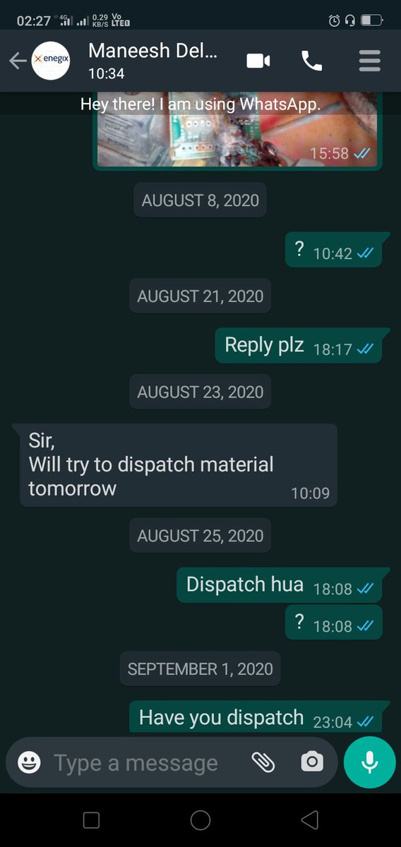mahtabalam1982's tweet photo. @gilbarcoinc Still I am waiting your team I have call mumbai  91 77030 02222 and
 +91 98732 91041 delhi both are not able to resolve  my complaint https://t.co/GXOvZEIrYH