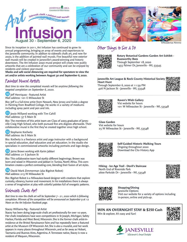 bjso_wi's tweet photo. EVENT: Downtown Janesville's ART INFUSION: Featuring LIVE Music from the BJSO! 🎶 - https://t.co/yT2gsQmFoR https://t.co/zPq5Oaha1S