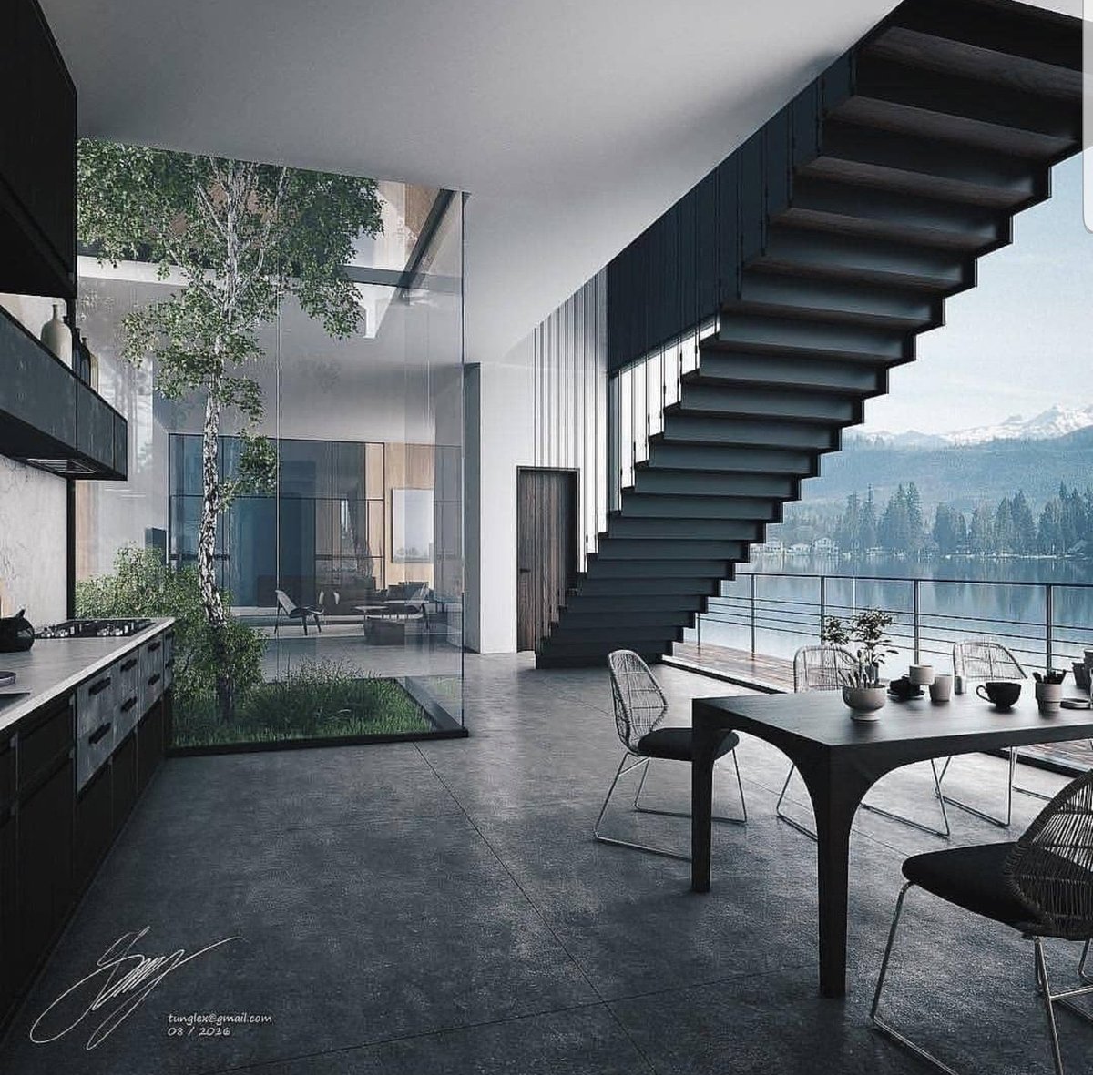 INTERIORPORN1's tweet photo. I’m honestly impressed, this home is a dream to live in 😍 https://t.co/nu9bsASHG9