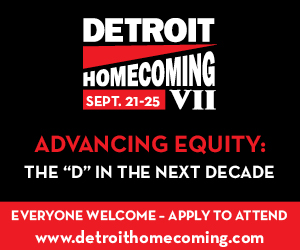 #DetroitHomecoming presents The D's Next Decade. Don't miss five days with 50+ online speakers, plus breakout rooms with invigorating conversation topics. Apply to attend the biggest Homecoming yet. ow.ly/21w250BidkZ <a href="/dethomecoming/">Detroit Homecoming</a> #Detroit