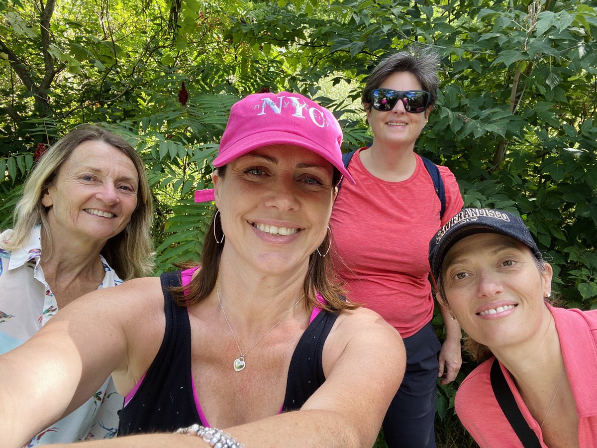 Taking time with <a href="/Val4MH/">Valerie Anderson</a> <a href="/Rosa_Sist/">Rosa Sist</a> and Donna M to put on our own oxygen masks with a wellness hike and great conversation! What are you doing for your own self-care?   <a href="/SocialWorkPDSB/">PDSB Social Work Department</a> <a href="/MHRTPeel/">PDSB Mental Health Resource Team</a> <a href="/PDSBWellbeing/">PDSB Staff Wellbeing</a> <a href="/PeelSchools/">Peel District School Board</a>