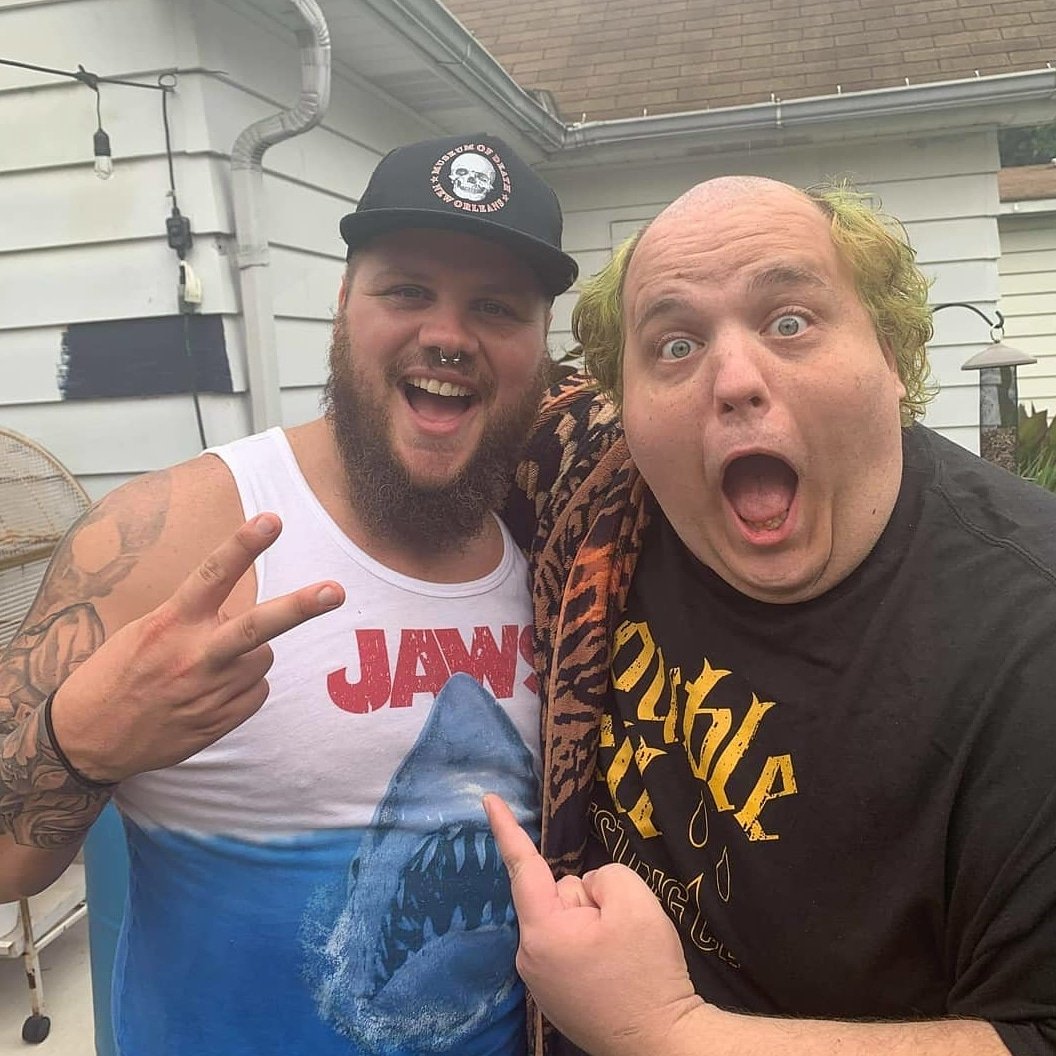 DoubleHellWC's tweet photo. Shoutout to @JeffCannonball (@JoeGacy's #1 fan!) for rockin the DHWC shirt!
#doublehellwrestlingclub #jeffcannonball #joegacy #wrestling #DHWC https://t.co/vUC9crput9