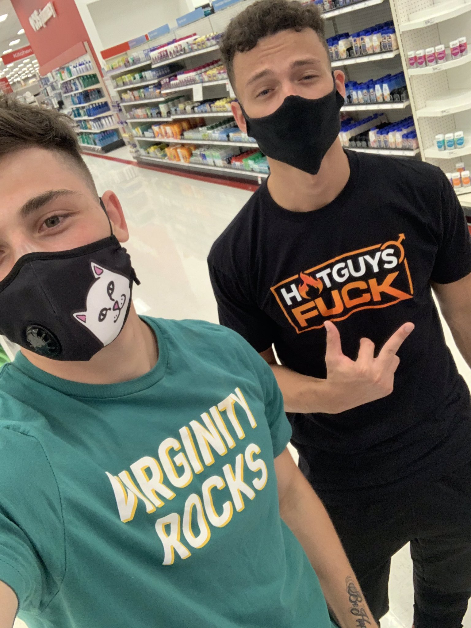 Rico Vega on Twitter: "Walking contradiction? 😜😂 Who would you pick? @Chase_Arcangel https://t