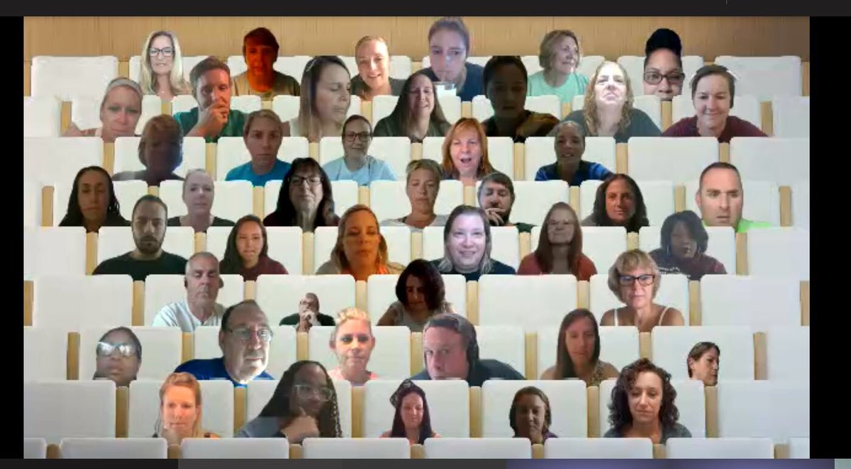 Going from 0 to 100 this year wasn’t quite as bad with this amazing and talented group of educators <a href="/HoneygoElem/">Honeygo Elementary</a> Loving these peeps already!!  <a href="/CharleneBehnke/">Charlene Behnke</a> <a href="/dlynchbcps/">Deidre Lynch</a> #togethermode #grace #compassion #flexibilty