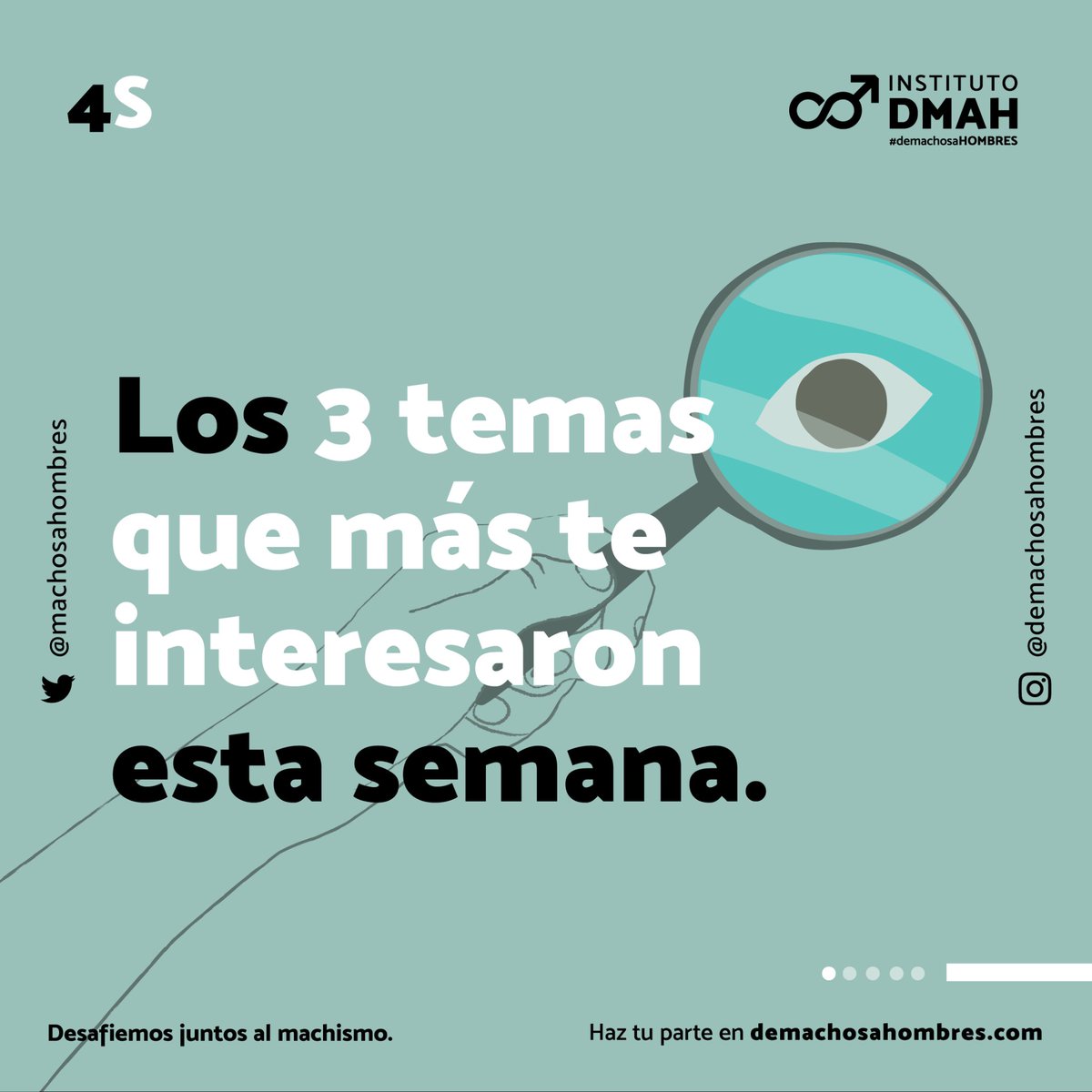 machosahombres's tweet photo. Aquí te compartimos los tres temas que más te interesaron esta semana.

Mira los posteos completos en nuestro feed.
Comenta, taggea a tus amigos y comparte sabiduría. 👇🏽👇🏾👇🏻
#ForReEducation https://t.co/n7sDr0ioMp