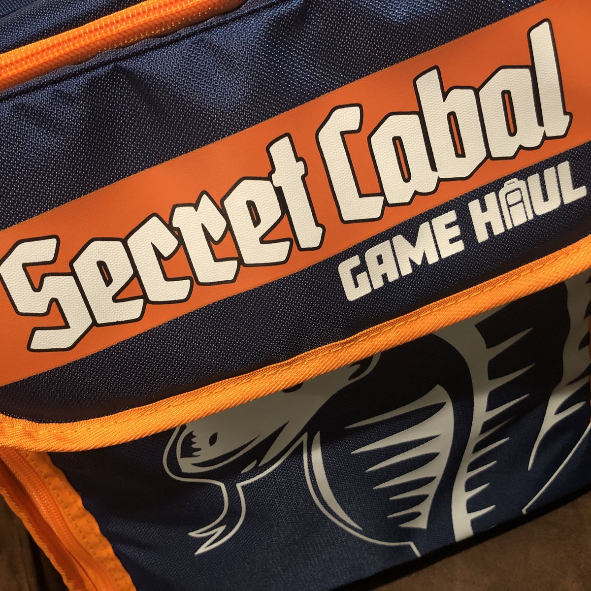Top_Shelf_Fun's tweet photo. Check out the final wild and crazy Secret Cabal Game Haul. This bag is a thing of beauty! Keep eye out on the @thesecretcabal for more info! #gamehaul #boardgames #bgg #tabletopgames #secretcabal https://t.co/MDO4Z2sBmc