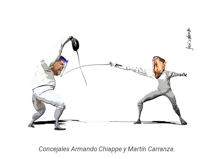 Armando_Chiappe's tweet photo. Lindo resumen de los 4 años de concejal. Gracias José Nasello dibujante de #ElAlfil https://t.co/zG5QTEzsjV