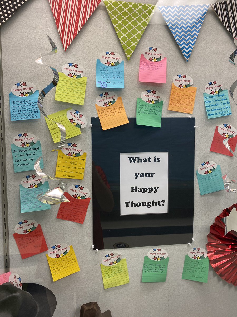 MrsPriceWLES's tweet photo. Happy thoughts are spreading @WillisLaneES @WillisLanePTA @KISDCounseling https://t.co/YTmHAZLGP4