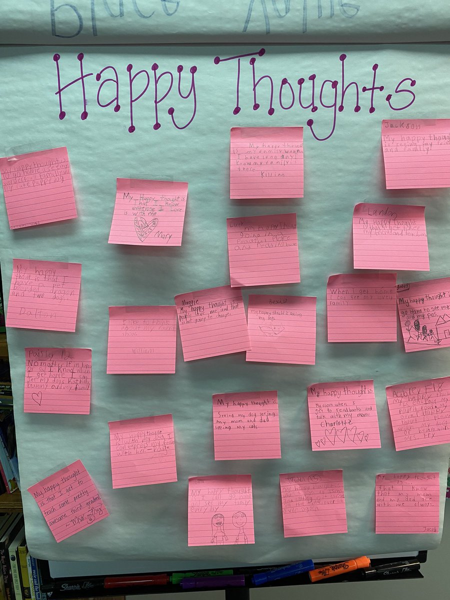 MrsPriceWLES's tweet photo. Happy thoughts are spreading @WillisLaneES @WillisLanePTA @KISDCounseling https://t.co/YTmHAZLGP4