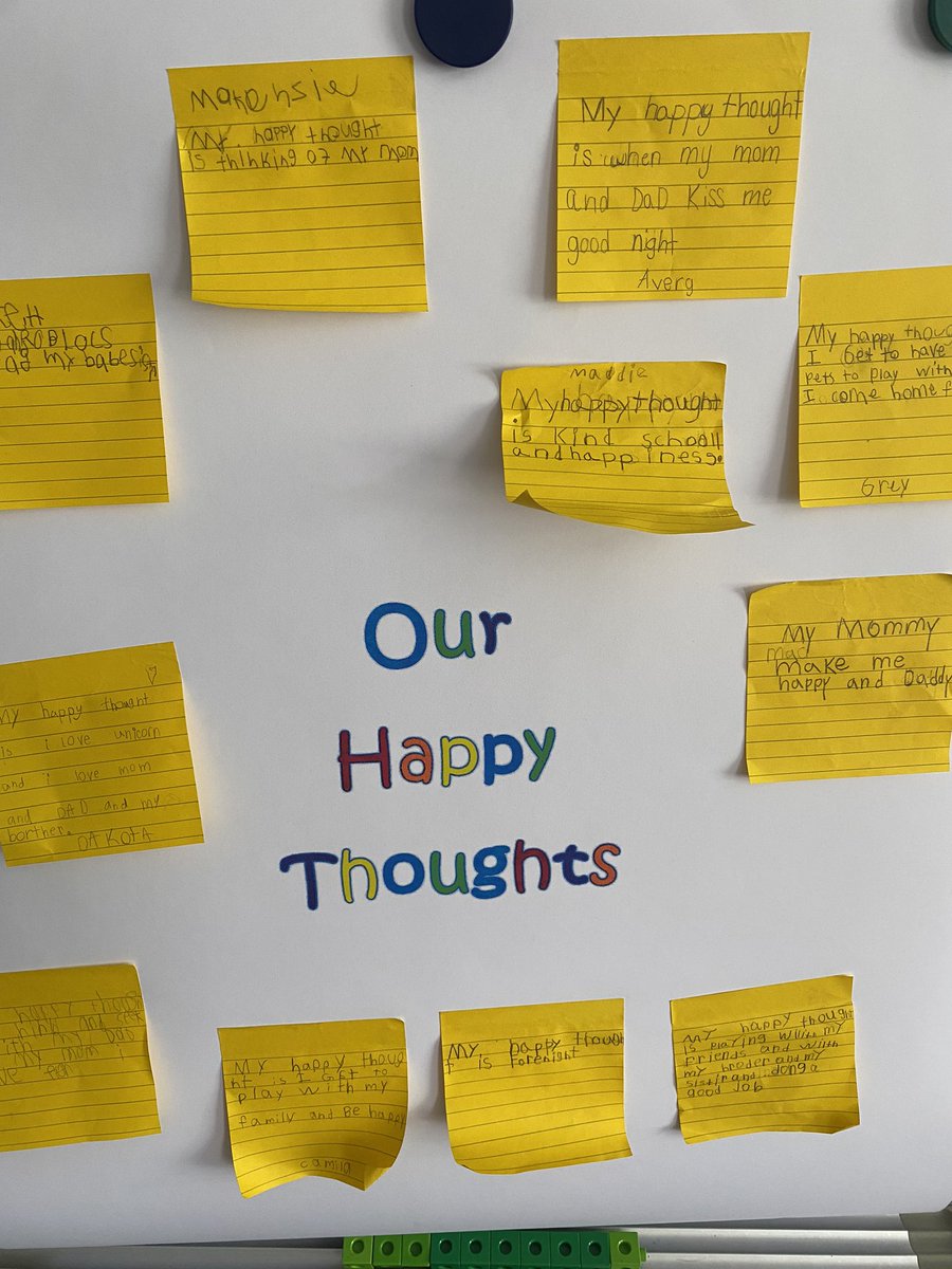 MrsPriceWLES's tweet photo. Happy thoughts are spreading @WillisLaneES @WillisLanePTA @KISDCounseling https://t.co/YTmHAZLGP4