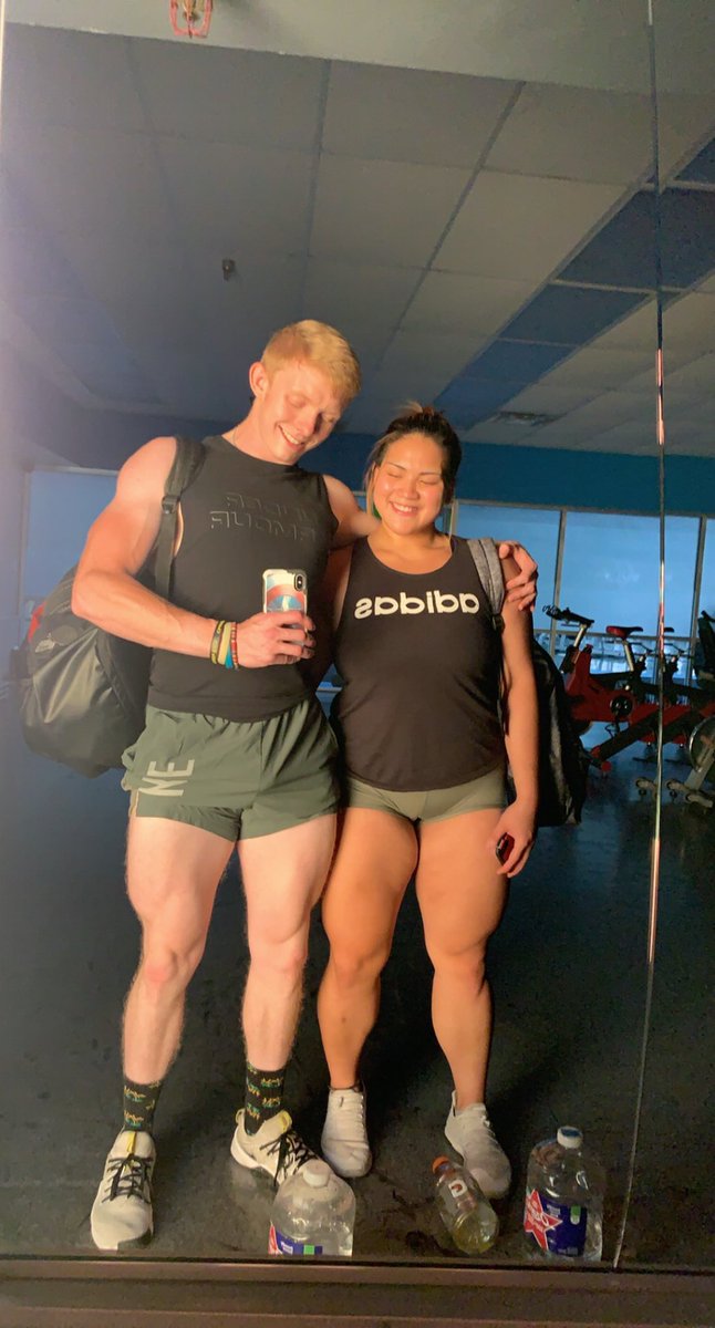 kynaespinosa's tweet photo. Ever so grateful for the life I get to live with this one. 

Also hi we’re hot (peep his legs too 🥵) https://t.co/foKNB8Ey81