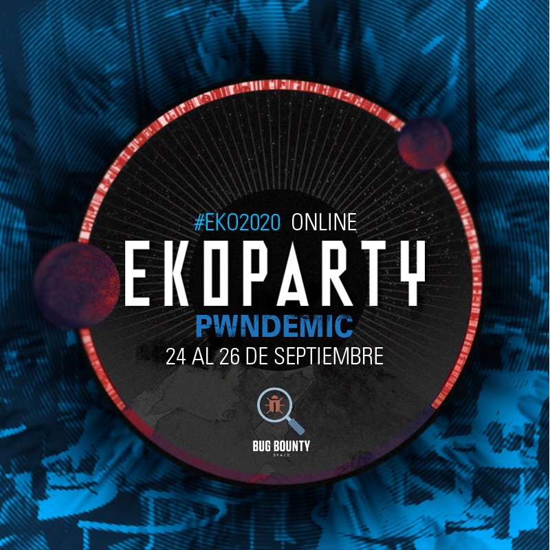 Más anuncios! confirmada la charla de <a href="/_maurosoria/">Mauro Soria</a> "Explotación de deserializaciones en Aplicaciones Web" una charla 🔥🔥🔥 para aprender sobre este tema! no te la pierdas en nuestro espacio en la <a href="/ekoparty/">Ekoparty | Hacking everything</a> #eko2020 #pwndemic