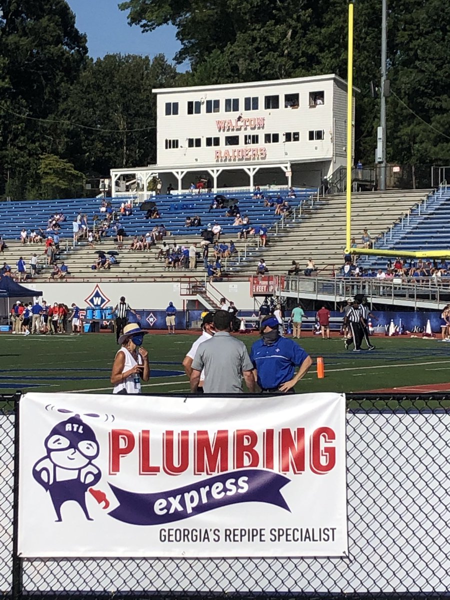 miss_mo14's tweet photo. First time out in 2.5 months. Had to come to one of my favorite places #RaiderValley. Let’s go ⁦@WaltonRecruits⁩, kick the Kell out of them!! https://t.co/v6ivse7wTS