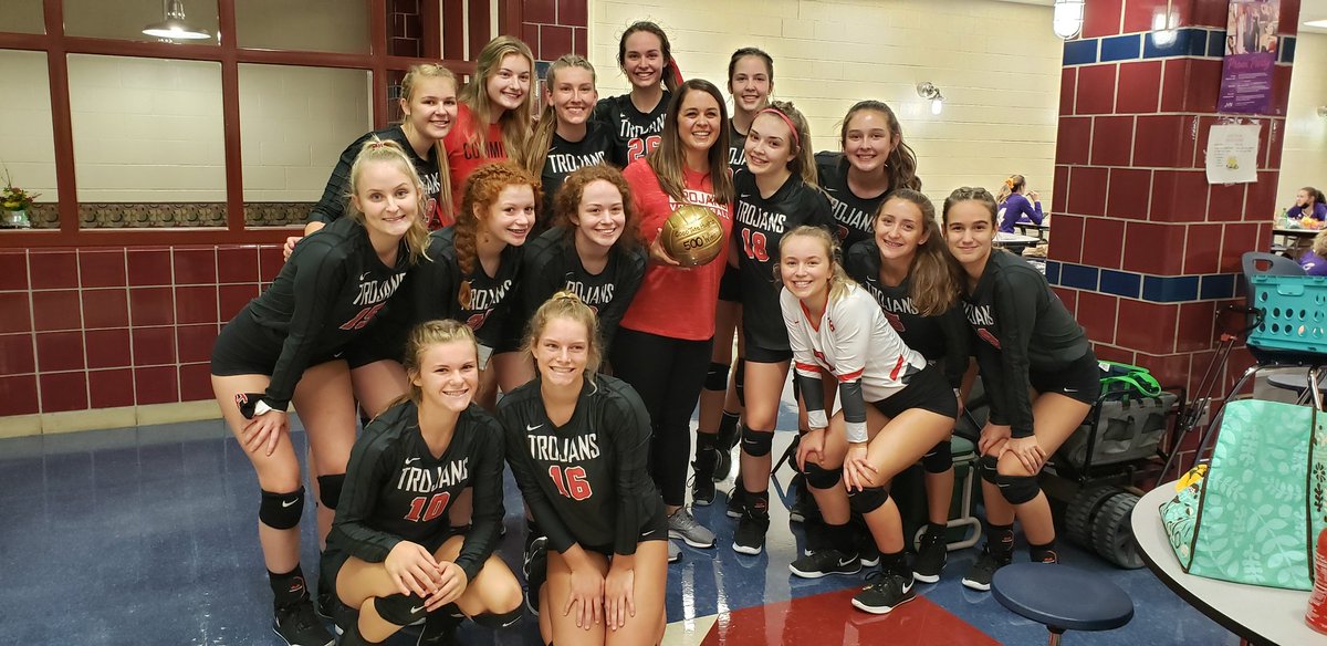 With an an intense 3 set win over Hartselle <a href="/CoCoTate/">CoCo Tate Crutcher</a> gets career win 500!!