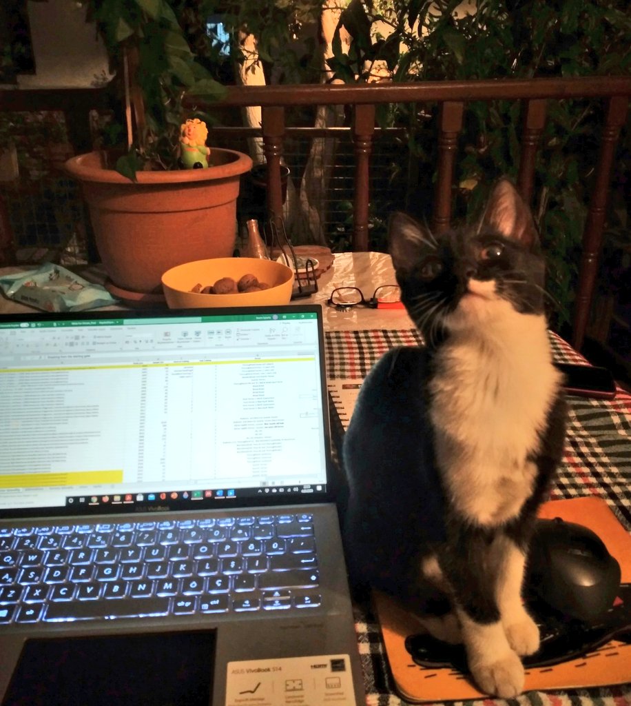 SevimIsparta's tweet photo. My little kitty would like to become a co-author in our paper🤓 She follows F.D.C. Willard's example - a co-author of a physics paper published back in 1975🐈✍️ Read the link to meet Dr. Willard🐾🐱
@ocklenBLOG  #pawprint #catinscience #science #phdlife 
https://t.co/rFfDuKlASL https://t.co/TvHLUI8dwR
