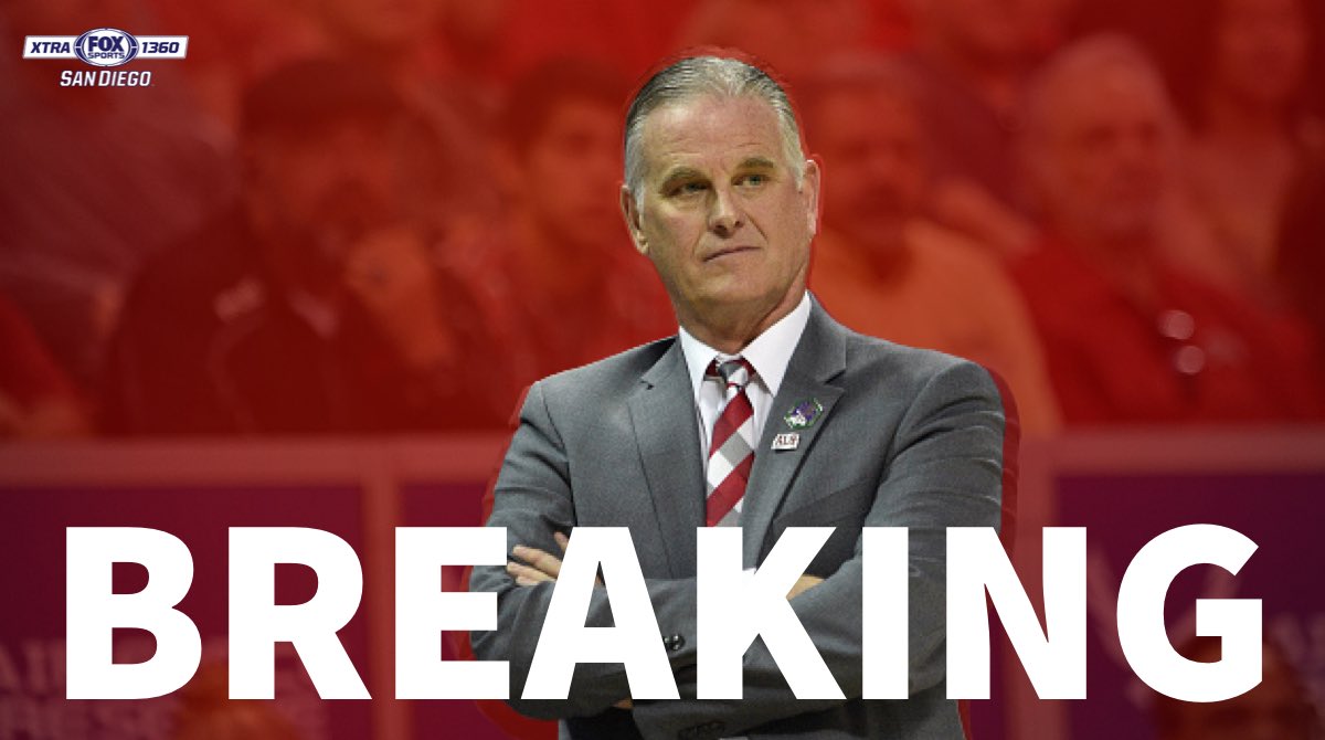 Sports760's tweet photo. BREAKING: @Aztec_MBB HC Brian Dutcher has signed a contract extension through 2025-26! #GoAztecs https://t.co/PjpvcwrIGV