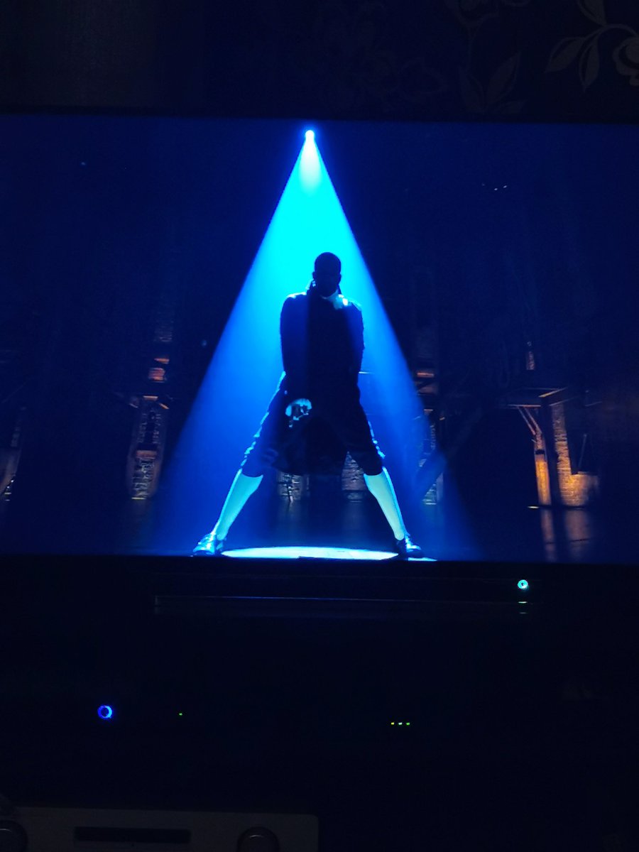 Lauzm1's tweet photo. @leslieodomjr is something else. What a man. 🙌🏼 #Hamilton #hamiltonfilm https://t.co/LXxgVsMml7