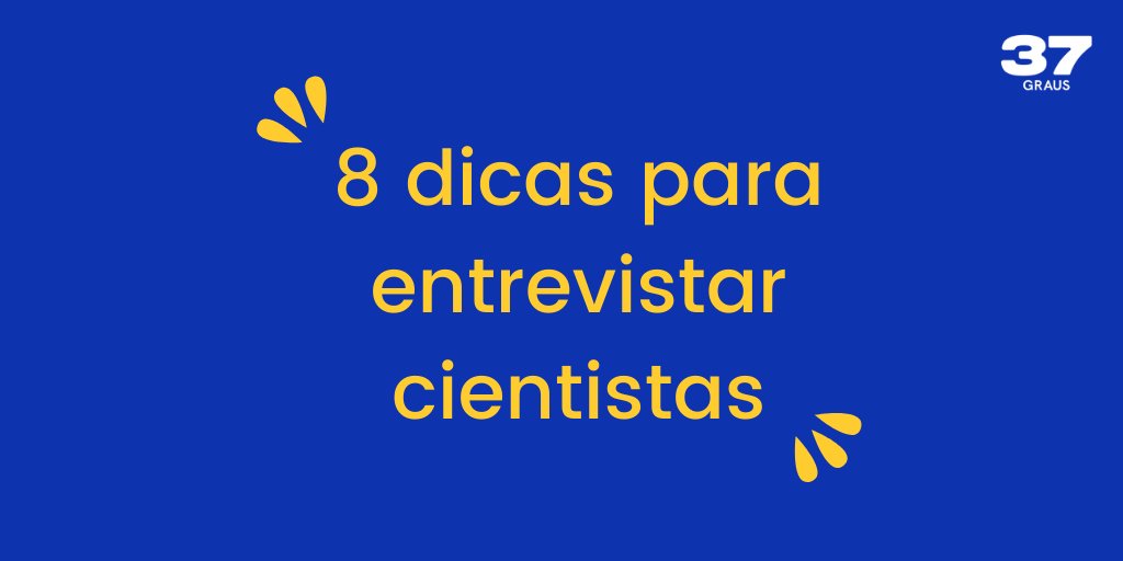 37podcast's tweet photo. O 37 Graus é filho de uma (ex) cientista com uma jornalista, e a gente aprende muito uma com a outra. 

Aqui vão 8 dicas que aprendemos juntas e que podem ajudar quem está começando no jornalismo científico. 

Segue o fio! 🤓 https://t.co/XHCYACjzFT