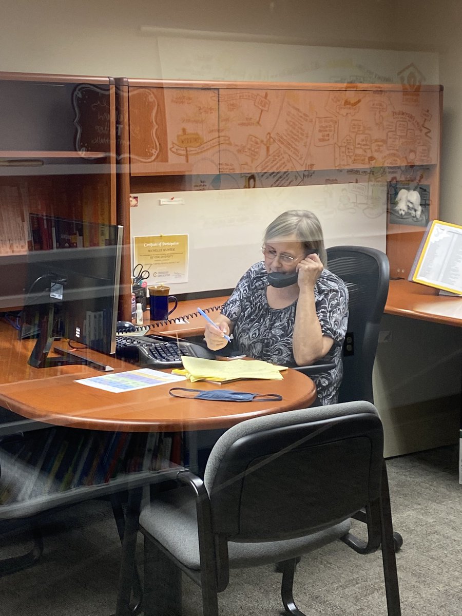 Thank you for your patience when calling the <a href="/497TechTalk/">USD 497 Tech Talk</a> Help Desk. These folks are working hard and as fast as they can. I tried to answer calls and help out but they only allowed me to clean devices. #AllStudentsOneTeam