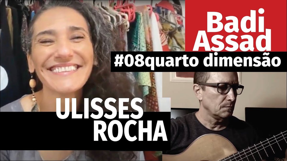 badiassad's tweet photo. Mais um episódio do meu #quartodimensão está no ar!
Eu e Ulisses Rocha, distantes e juntos, executamos a peça Farewell de meu irmão Sergio Assad.
▶https://t.co/6kYlZf29jW
#ulissesrocha #violab #sergioassad #farewell https://t.co/HnPlwky0s3
