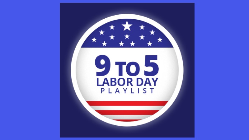 a graphic with stars and stripes like a stylized American flag