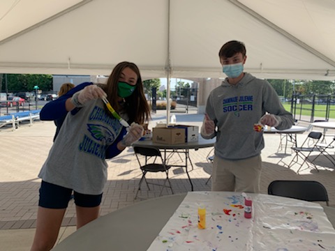 CJMinistry & Service (@cjministry) on Twitter photo Reflecting, praying, and tie-dyeing face masks in FLIGHT today. Many different colors add variety and beauty. There is unity in diversity. "You are the body of Christ, and each one of you is a part of it." 1 Cor 12:27 <a href="/cjeagles/">Chaminade Julienne Catholic High School</a> #unitedtogethercj Reflecting, praying, and tie-dyeing face masks in FLIGHT today. Many different colors add variety and beauty. There is unity in diversity. "You are the body of Christ, and each one of you is a part of it." 1 Cor 12:27 <a href="/cjeagles/">Chaminade Julienne Catholic High School</a> #unitedtogethercj