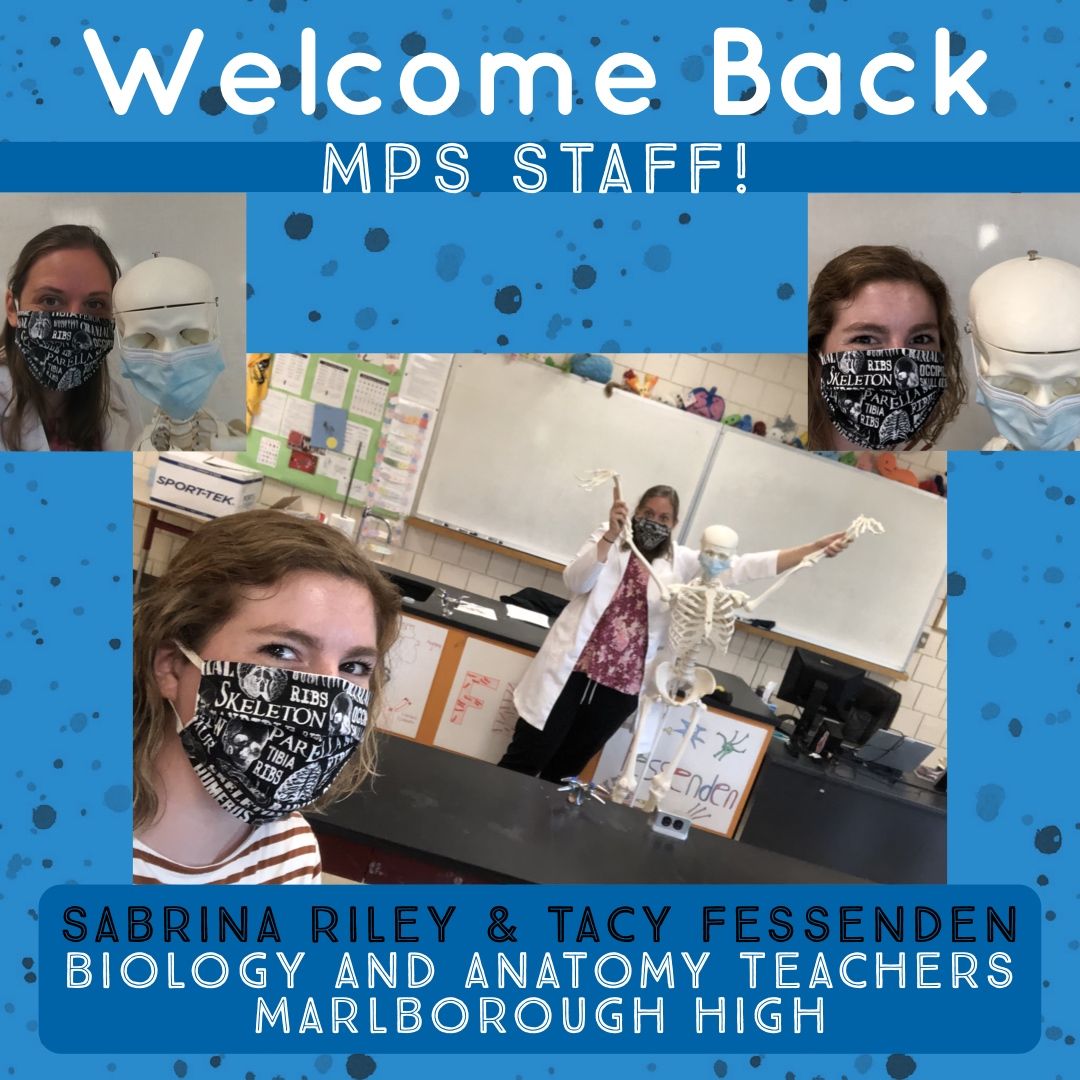 MPSPanthers's tweet photo. Enjoy another #BackToSchool photo of￼ our MPS faculty! 

Let’s all wish Ms. Riley &amp; Mrs. Fessenden (and their little friend) an awesome school year! 🧡 

🐾 https://t.co/5OytUQ2Ekw