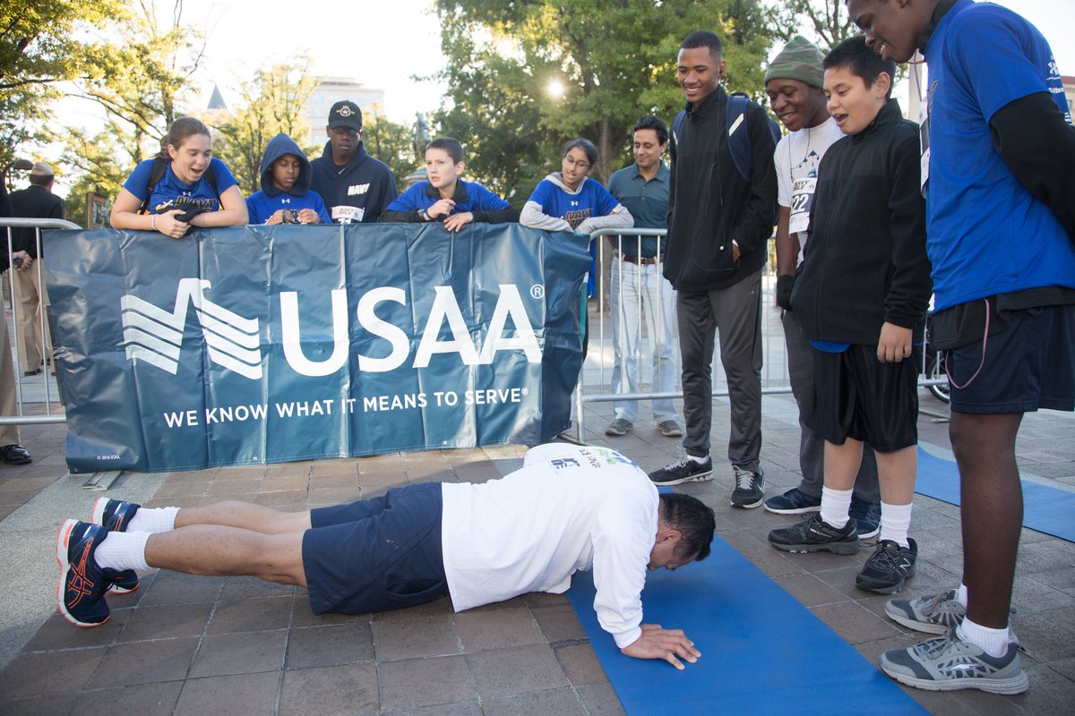 TheNavyMile's tweet photo. This year we’re offering some new challenges for racers! We’re adding a 5k virtual race option in addition to our classic mile! We’re  also rolling out the Chuck Heavy Challenge to replace the push-up and plank contest. https://t.co/9bTNwFAyen https://t.co/MhYcX7DaDq