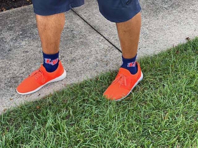 HStinsonIII's tweet photo. Sometimes you have to just coordinate! Happy #CollegeColorsDay.  
Rep your colors #LUL1ons! @LUL1onsAthletic @LincolnUofPA #LUOrangeandBlue #HailHailLincoln #ProtectThePride https://t.co/Cb4sIBuLGm