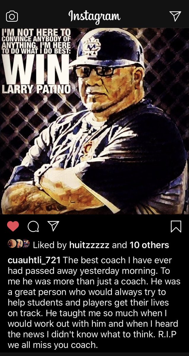 PicoTrojan's tweet photo. This post is from my son... breaks my heart ❤️.   #morethanacoach #yourinfluence #impact     Here is the link to help the family.  https://t.co/2rTZnd3ccI https://t.co/EFtMcZe9pC