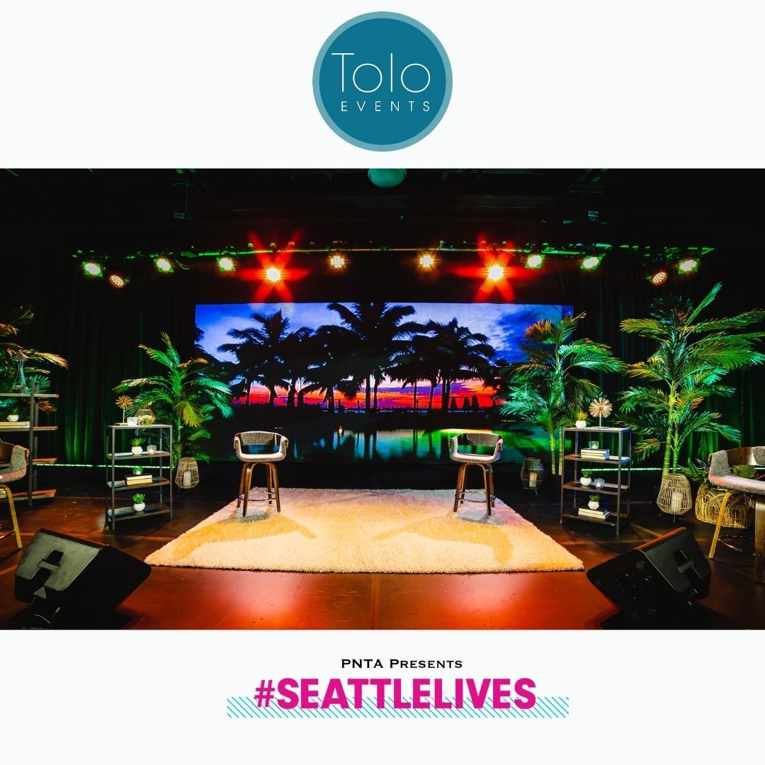 seattlelives's tweet photo. Our partnership with @ToloEvents allows us to enhance your production by bringing their expert level event design to our stage and to your event. 

Reach out today to see how our combined efforts can make your production unforgettable.

https://t.co/0ylHpXaApu https://t.co/NxzMAsRPKc