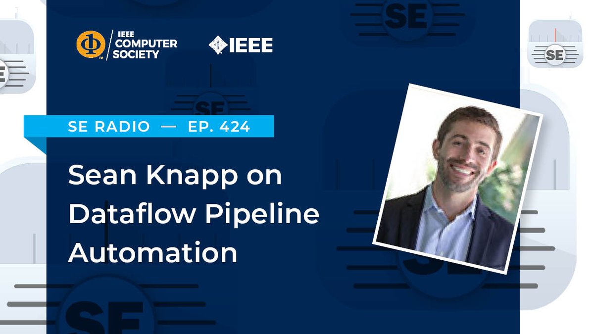 ComputerSociety's tweet photo. Sean Knapp, CEO of https://t.co/JxNkKXj0iU, discusses data pipelines and data pipeline automation on the most recent episode of @seradio. He discussed the ubiquity of data pipelines; what they do and where the #data comes from: https://t.co/uOnmsTICBu

@seanknapp #ieee #tech https://t.co/5EhzFuOdmN