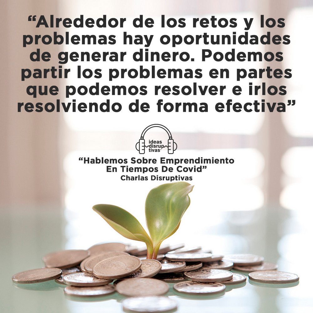 IdeaDisruptiva's tweet photo. 💡 CHARLA DISRUPTIVA ⚡ 🤓 Hablemos Sobre Emprendimiento En Tiempos De Covid 💡 Da Click aquí 👉🏻 https://t.co/fk113QvShu #Innovación #CharlaDisruptiva #Podcast 😎 https://t.co/kNeR6YcI7W