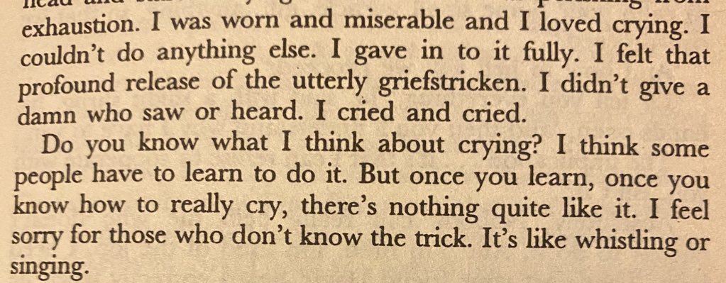 Maionegg's tweet photo. Same Lestat same. I love a good cry! Although I’ve had plenty of practice this year ...and plenty more to come I expect. 😭 #Memnoch https://t.co/OsSTpKHid0
