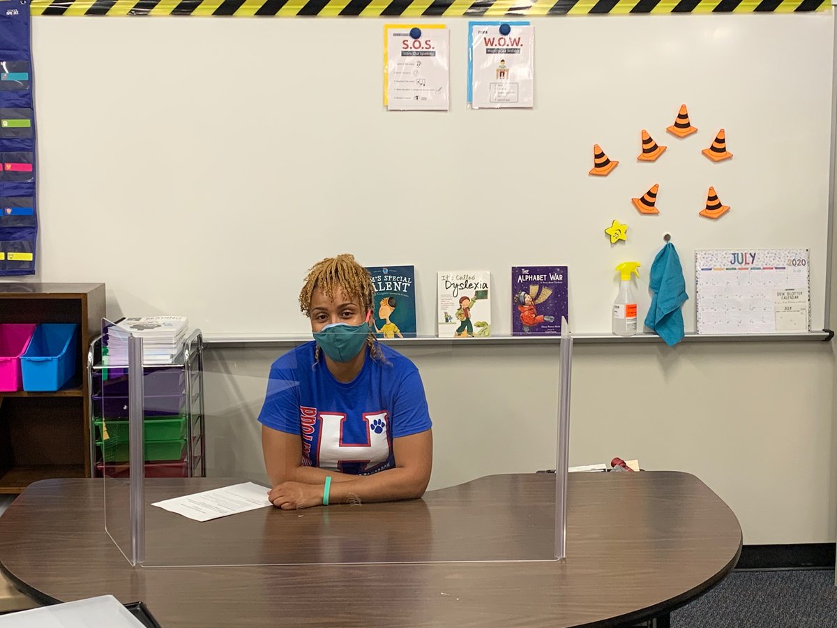 Our teachers are ready to teach safely and build a new Horne from the inside out. #Horneelementary #CFISDspirit