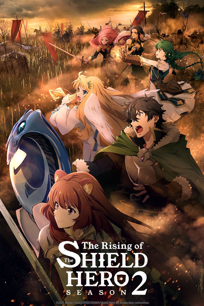 ShieldHeroEN's tweet photo. New visual for season 2. Get ready. 🛡 https://t.co/hmc8AaqcJV