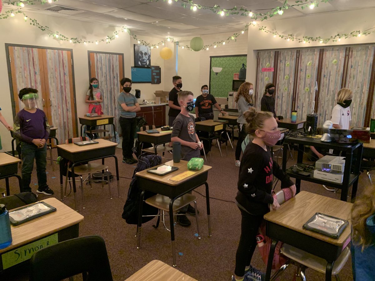 WertzsClass's tweet photo. We were trying to learn a new dance for indoor recess. Some were not having any of it! Guess we are not comfortable enough to dance yet. We’ll get there! ⁦@NH_Elementary⁩ https://t.co/tqFYMSnqgQ