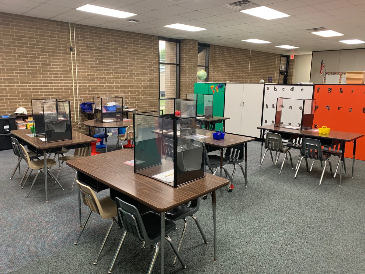 HorneElementary's tweet photo. Our classrooms are safe, set, and ready for the return of our students. #CFISDspirit #Hornestrong #Hornesafety #Horneelementary https://t.co/FGMvEbFoyq