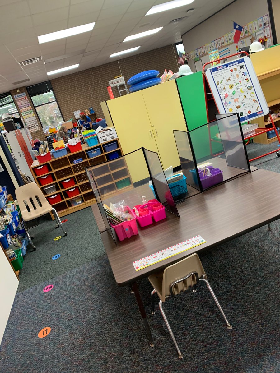 HorneElementary's tweet photo. Our classrooms are safe, set, and ready for the return of our students. #CFISDspirit #Hornestrong #Hornesafety #Horneelementary https://t.co/FGMvEbFoyq