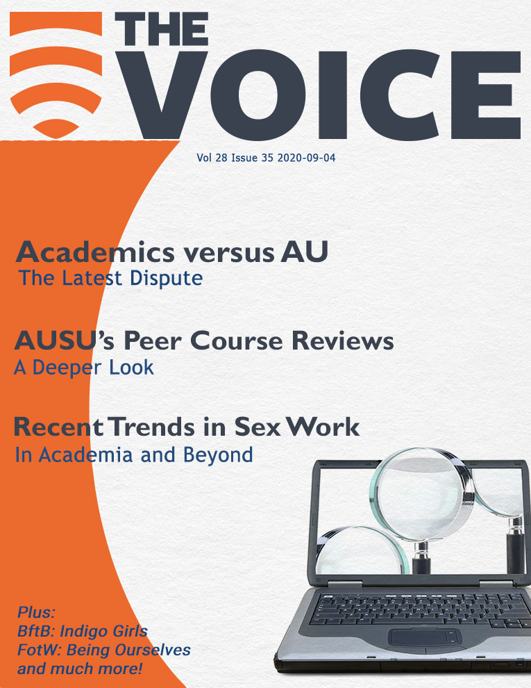 AUSUVoice's tweet photo. If you've been at AU a while, you've probably heard of various fights between the unions and AU administration
 Currently, there's one brewing and it's not about wages!  Find out now at https://t.co/L7LMlYBhi8 https://t.co/W7nptNTzV3