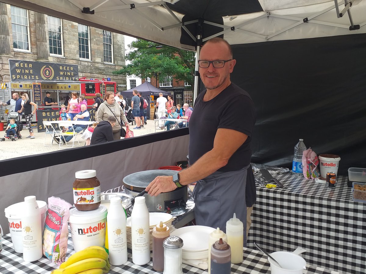 StaffordWalking's tweet photo. A regular at our events, Event Crepes, are back for another walking street! 

#eventcrepes #StaffordWalkingStreet #visitstafford #wdyt #Stafford #Staffs #enjoystaffs #LRPartnershipEvents #lovestafford #towncentre #community #livemusic #streetfood #bars #mobilebars #retail https://t.co/gAwt84kyzz